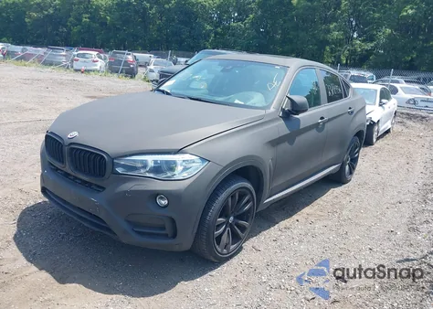 2016 BMW X6 xDrive35I z USA, uszkodzony, nr VIN 5UXKU2C5XG0N83220